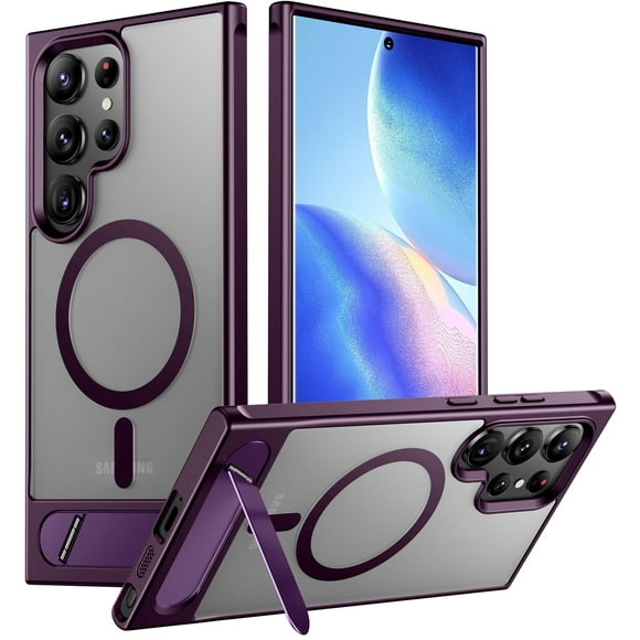 Funda de teléfono magnética Temdan para Samsung Galaxy S23 Ultra