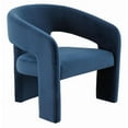 thumbnail image 5 of SAFAVIEH Couture Roseanna Modern Velvet Solid Accent Chair, Dark Grey, 5 of 7