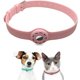 thumbnail image 1 of Collar para gatos Soporte para collar para perros con 1 película protectora HD Collares para perros de silicona suave para gatos pequeños Perros pequeños (rosa) Sin posicionador LingWen 9024715144447, 1 of 4