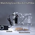 thumbnail image 2 of Grain Cleaning Winnower Machine, Bird Feed Blown Shell Splitter, with 2 Granary & Adjustable Speed Fan, for Millet, Miscellaneous Grains, Seeds, 2 of 7