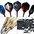thumbnail image 2 of 15 Inch Magnetic Dart Board, Double Sided Hanging Wall Dartboard With 6  Darts, 2 of 8