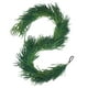 thumbnail image 5 of Guirnalda de Navidad Artificial | Colgante de Puerta de Aguja de Pino de Goma Suave, Ratán Verde Realista, Enredaderas Colgantes Duraderas, Fácil Decoración de Vacaciones para Repisa y Escalera,, 5 of 8