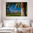 thumbnail image 2 of Elephant Stock Desert Princess Golf Course Wall Art - Horizontal Canvas Wall Art - Living Room Wall Decor - Sports Canvas - Blue And Green Decor - 51" x 34", 2 of 8