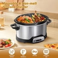 thumbnail image 2 of Silicone Slow Cooker Liners fit Crock-Pot 7-8 Quart Oval Slow Cookergsrfdtdfyujfygyugtftrderdrtujrfdcruyftftyfdedsryhsderdhctgrfdujf ✅ 6-7QT (2 Compartment) ✅ 6-7QT (2 Compartment), 2 of 5
