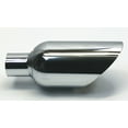 thumbnail image 3 of Exhaust Tip 5.00 X 12.00" Long 2.25 Inlet WW50012-225-BOSS-S Slant Polished 304 Stainless Wesdon Exhaust Tip, 3 of 7