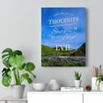 thumbnail image 5 of Scripture Walls Jeremiah 29:11 For I Know The Thoughts Bible Verse Canvas Christian Wall Art Ready to Hang Unframed, 5 of 9