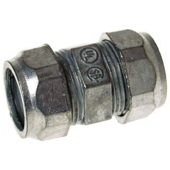 RACO 2828, EMT Coupling, 2""Emt Compression Coupling, 1 PC