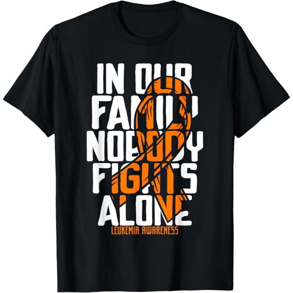 men and women can wear,Leukemia Support Blood Cancer Tee Family Leukemia Awareness T-Shirt