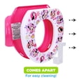 thumbnail image 3 of Asiento de entrenamiento para baño Ginsey Minnie Mouse con asas de fácil agarre, 3 of 8