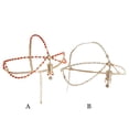 thumbnail image 4 of Qarigey Diadema de perlas para mujer, ceremonia de compromiso, banquete, estilo gótico, banda ajustable para el cabello, accesorios para la cabeza de Accesorio para el cabello Blanco Qarigey AP011530-02, 4 of 6