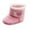 Pink, variant on Toddler Boys Booties Girls Warming Shoes Baby Soft Boots Baby Shoes Girls Cleats Size 3 Kids Girls Shoes Size 6 Kids on J11 Shoes 3 Month Chocolate Toddler Shoes Noisy Shoes for Kids Baby