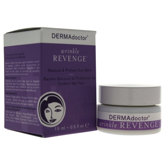 Wrinkle Revenge Rescue Protect Eye Balm by DERMAdoctor for Women - 0.5 oz Balm