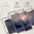 thumbnail image 6 of Elephant Stock Foggy Dew Wall Art - Horizontal Multi Panel Canvas - Living Room Wall Decor - Abstract Multi Panel - Gray And Beige Decor By Annette Schmucker - 75" x 48", 6 of 8