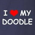 thumbnail image 3 of CafePress - I Love My Doodle Long Sleeve Dark T Shirt - Long Sleeve Dark T-Shirt, 3 of 4