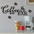 thumbnail image 5 of Clearance Items Rustic Coffee Bar Sign, Wrought Iron Metal Coffee Bar Wall Decor, Easy to Install Coffee Wall Art for Kitchen, Coffee Station, and Bar Decor, 5 of 7