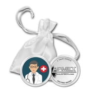 1 oz Silver Colorized Round - APMEX (Male Doctor)