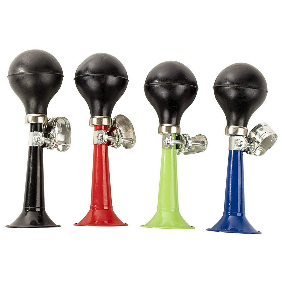 Bugle Horns for Bikes 4Pack Metal Bike Horns, Bicycle Bells with