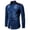 Blue, variant on KeShDi Oversized Tshirts for Men formal Color Print Shirt N Long Sleeve Turndown Collar Blouse Shirt Light Blue M