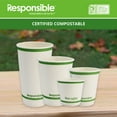 thumbnail image 3 of 8 oz Smooth Insulated Hot Cups | Tree-Less™ Compostable Paper, 3 of 3