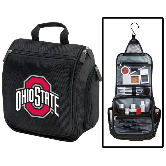 OSU Toiletry Bag Travel Organizer or Ohio State Shaving Kit for Men