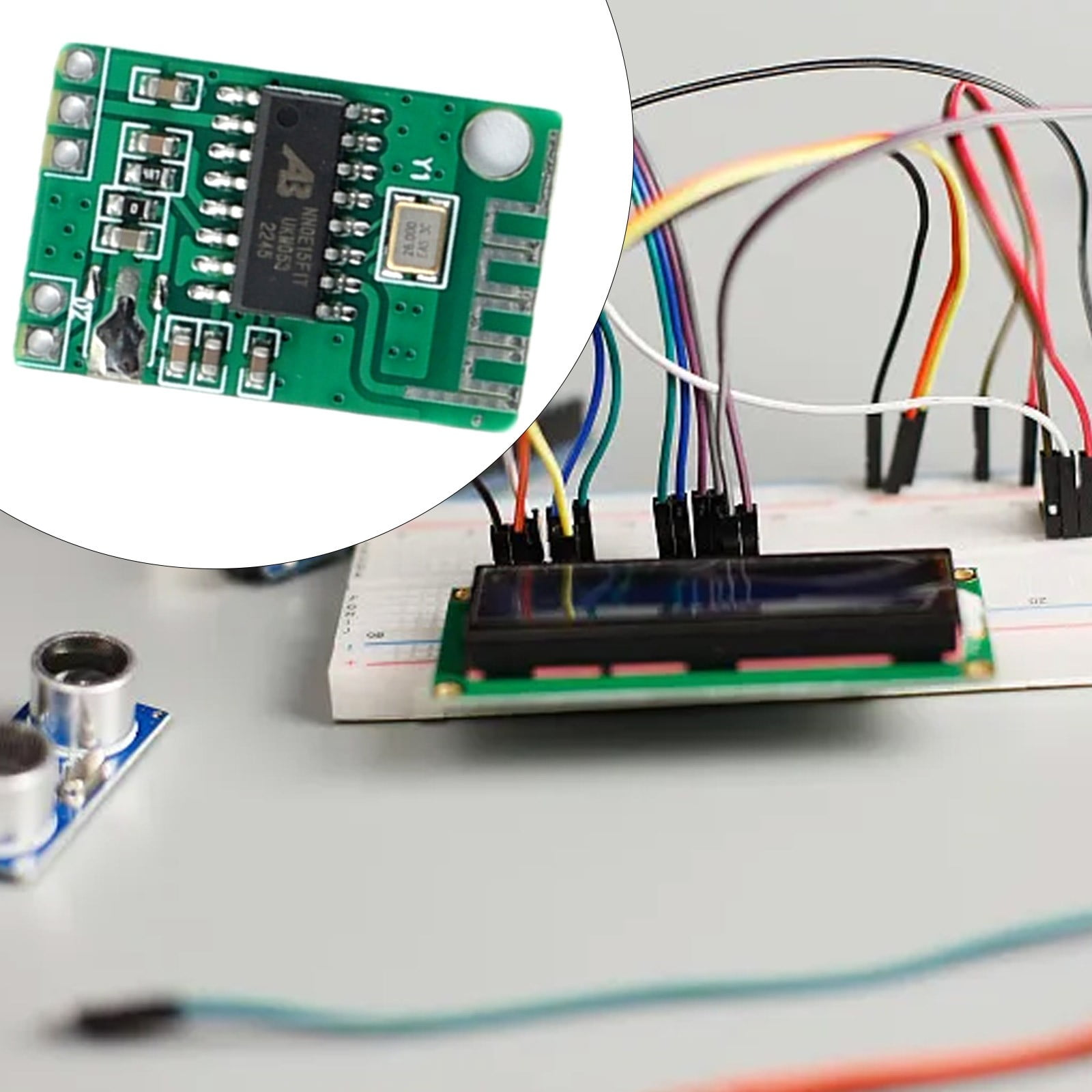 -6928 DC 3.3V-6V small -compatible audio module Green blue board Green
