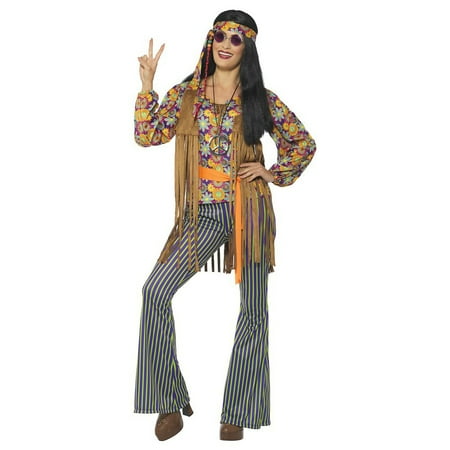 60s Hippie Singer Adult Costume - Small
