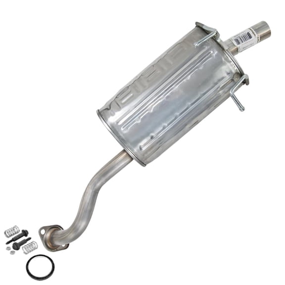 Northeastern Exhaust Rear Muffler Fits 2010-2011 Honda CR-V 2.4L Japan Built Models - Direct Fit | Stainless Steel