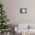 thumbnail image 2 of Joy Peace Love Dove Holly Sprig Holiday Graphic Art Gray Framed Art Print Wall Art, 2 of 7