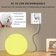 thumbnail image 5 of Lámpara de Escritorio Portátil LED con Control Remoto, Ideal para Dormitorio, Mesita de Noche, Comedor, Balcón, Decoración, Iluminación Ambiental., 5 of 5