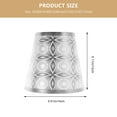 thumbnail image 3 of Mobutofu Small Lamp Shades PVC Material for Kitchen 1 Set Light Diffusion, 3 of 4