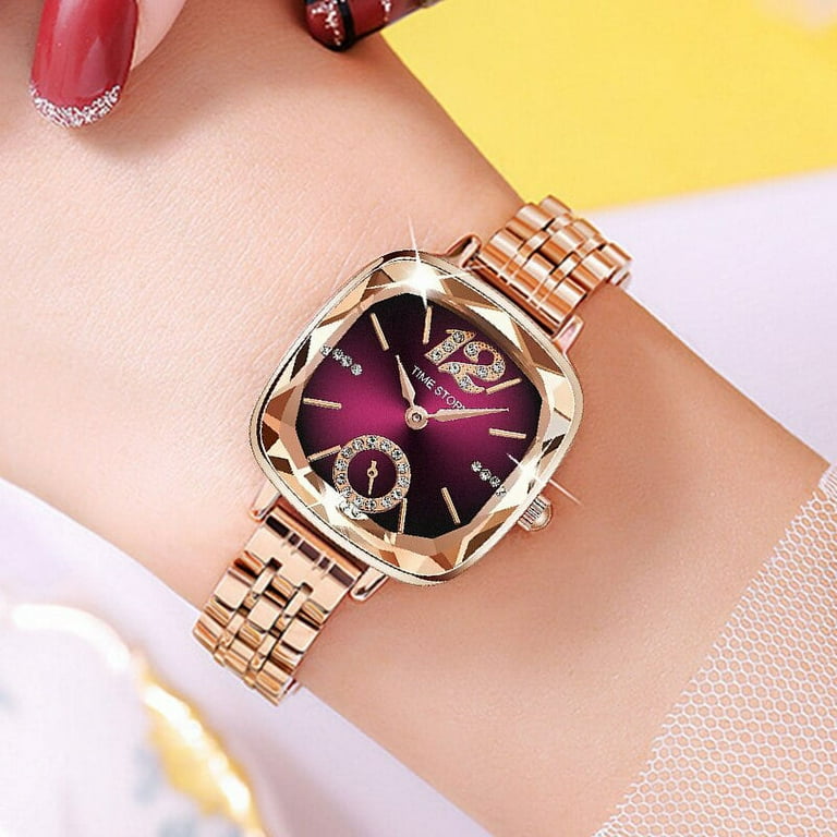Rose gold watch discount walmart