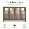thumbnail image 3 of Evolur Flynn 3 in 1 Convertible Island Crib, Sedona, 3 of 7
