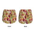 thumbnail image 5 of Lsque Bright Mushrooms Printed Women's Running Shorts with Liner Pockets,Elastic Quick Dry Workout Athletic Gym Yoga Shorts,Womens High Waist Shorts-Large, 5 of 9