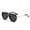 C1 Black Frame Black and Grey Lens, variant on 2026 New Cross-Border European and American Fashion Sunglasses for Men, Versatile Trendy Large Frame Aviator Glasses, Retro Fluorescent Green Sunglasses for Women