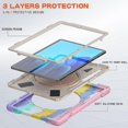 thumbnail image 2 of Funda protectora de color para Samsung Tab S7 Plus de 12,4 pulgadas con soporte para bolígrafo, anillo ajustable grande y protección contra golpes., 2 of 5