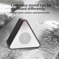 thumbnail image 4 of AZXY Bluetooth Speaker,Portable Speaker Waterproof,Wireless Speaker Bluetooth Waterproof,Mini Outdoor Speakers with Subwoofer Lights for Home Outside, 4 of 9