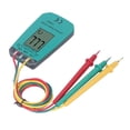 thumbnail image 4 of Probador de secuencia trifásica Pantalla LCD Medidor detector de rotación de fase 40‑600V para pruebas, 4 of 14
