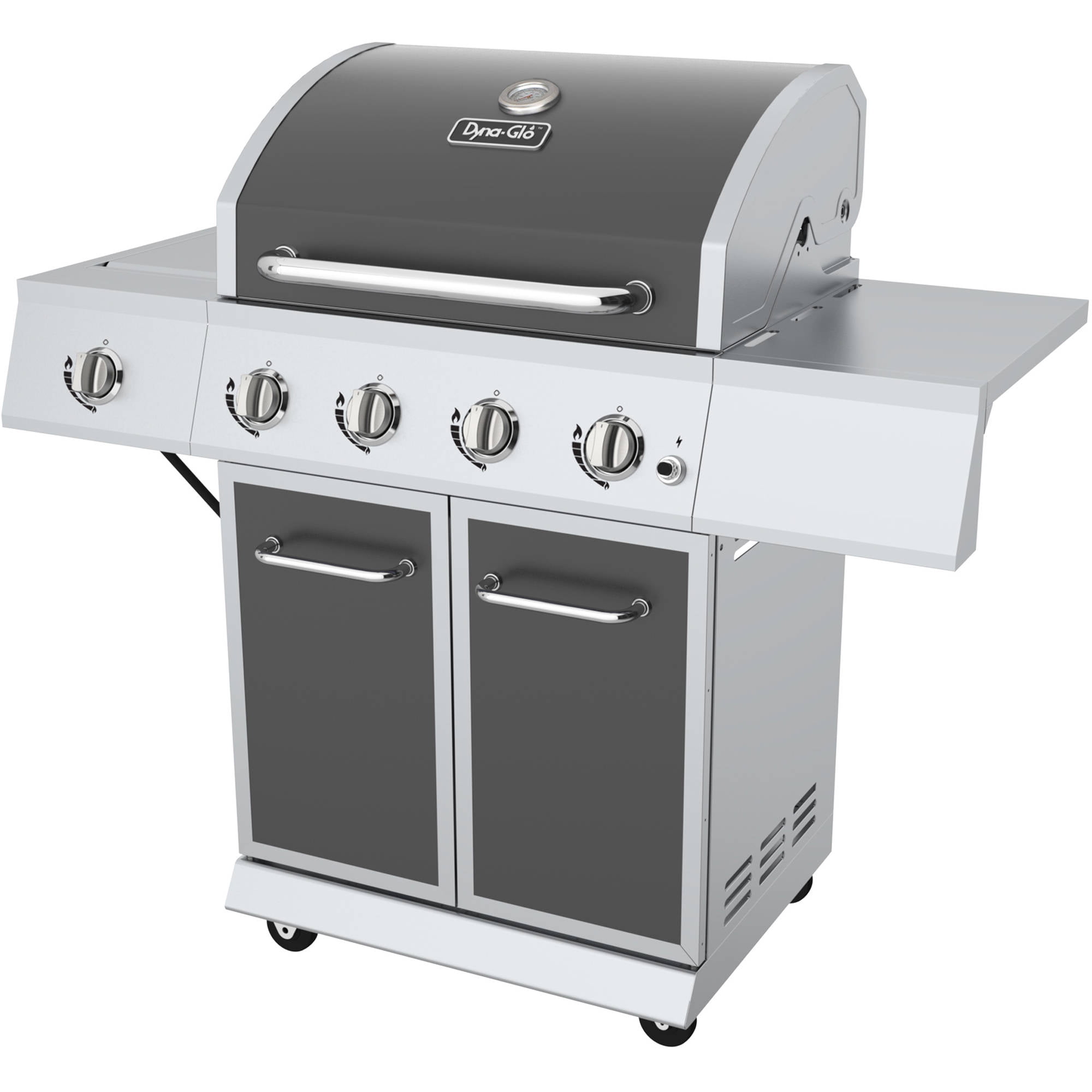 Dyna-Glo DGE486GSP-D 4-Burner Gunmetal LP Gas Grill by GHP Group, Inc.