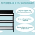 thumbnail image 2 of Dream On Me Jax Universal Changing Table, Black, 2 of 6