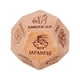 thumbnail image 2 of Dados de Madera para Elegir Comida En Pareja | 12 Opciones de Comida | Regalo de Aniversario y San Valentín para Marido, Mujer, Novio o Novia | Cubo de 0,78 Pulgadas, 2 of 7