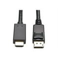 thumbnail image 3 of Tripp Lite DisplayPort 1.2 to HD Active Adapter Cable, DP with Latches to HDMI (M/M), UHD 4K x 2K/1080p, 3 ft. (P582-003-V2-ACT), 3 of 3