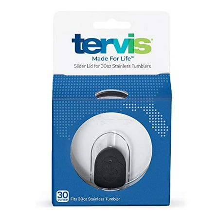 

Tervis Clear and Black Slider Lid for Stainless Steel Tumblers for 30 oz 0