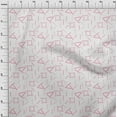 thumbnail image 3 of oneOone Georgette Viscose Fabric Line Geometric Print Fabric By Yard 42 Inch Wide, 3 of 4