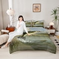 thumbnail image 4 of Manfei Pike Fish Bedding Comforter Set 2pcs, Hunting and Fishing Twin Comforter Sets, Rustic Lake House Bedding Set, Lightweight Room Decor, 4 of 8