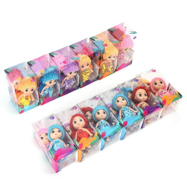 Muñecas de Niña Mini Muñecas de Bebé de Larga Vida Útil Colores Brillantes ANGGREK Juguetes