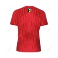 thumbnail image 4 of Unisex Belgium Belgium Flag 3D Printed T-Shirt Fans Mesh tshirt For Running Bike Soccer Tennis Fitness Sports Exclusive, 4 of 13