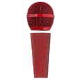 thumbnail image 1 of Sparkle Microphone Sleeve Wireled Mic Hand Cover and Mesh Microphone Grill for SM58 Microphones, 1 of 5