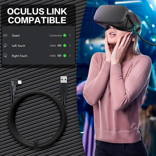 Oculus Link Cable(Fiber-Optic, 16ft) for Oculus Quest 3 with USB-C