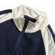 thumbnail image 3 of Chaqueta estilo Hip Hop para hombre, abrigo universitario de manga larga con cuello levantado, retales de venta al por menor, cazadora de bloques de Color, chaqueta universitaria fina, 3 of 5
