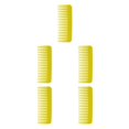 thumbnail image 1 of ZheElen Large Wide Teeth Hairbrush Professional Salon Hair Comb Anti-Static Barber Yellow 5Set, 1 of 6